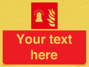 Custom Fire: Fire alarm flashing light